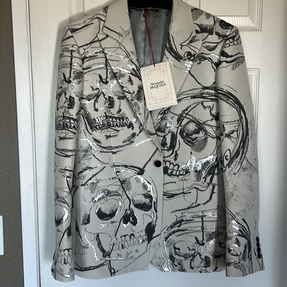 Alexander McQueen Skull Blazer - Picture 3 of 10